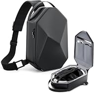 【Estuche de Transporte con Diseño de Carcasa Dura】: Nuestro estuche protector para hombro está diseñado con corte de diamante, la parte frontal del estuche es una carcasa dura y la estructura esquelética de alta resistencia está construida a través d...