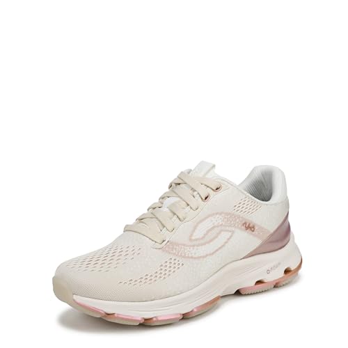 Ryka Women's Devo Stride Lx Walking Shoes Whitecap Beige 7.5 W