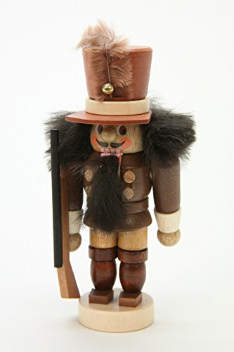 German Christmas Nutcracker Mini Soldier Natural Colors - 10,5 cm / 4 inch - Christian Ulbricht