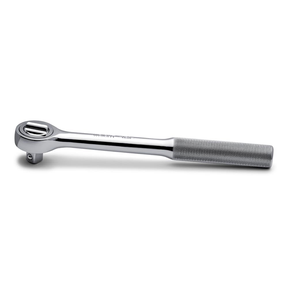Wright Tool 3426 radełkowana grzechotka z uchwytem 7", srebrna