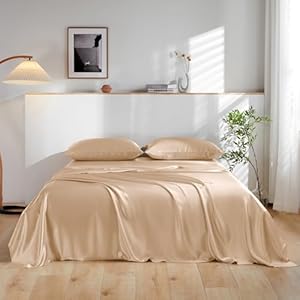 THXSILK 100% Mulberry Silk Bed Shee...