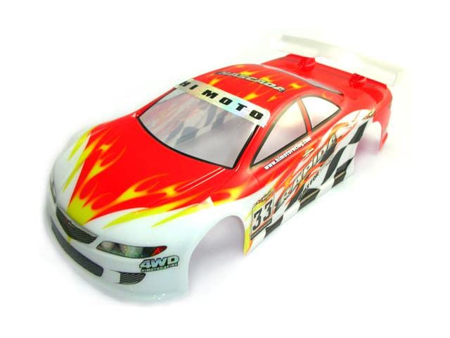 Generico AUTO A SCOPPIO RADIOCOMANDATA TAIPAN ON ROAD 2 MARCE MOTORE 3cc 1:10 4WD RTR HI9103