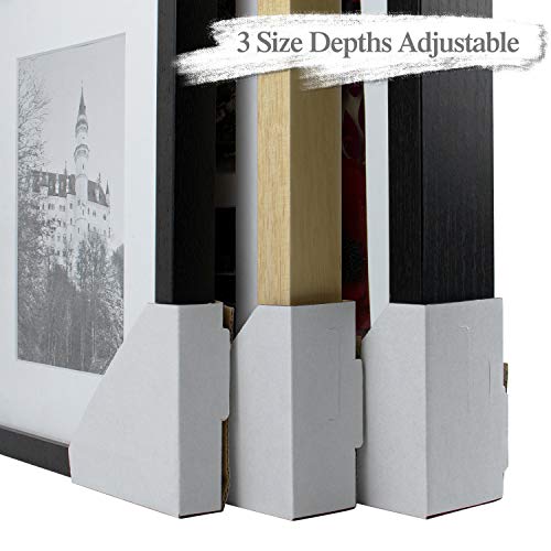 Golden State Art F6-47512-GSA5 Picture Frame Corner Protectors (Pack Of 48), Fits 1", 1.5 Inch And 2.1 Inch Frames, Adjustable Cardboard Edges thumb #6