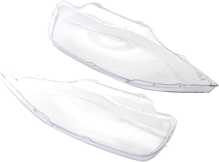 GZYF LIRU Headlight Lens Cover Shell Front Lampshade Replace for BMW 1 Series E81 E82 E87 E88 1M 2003-2011, Left & Right Side