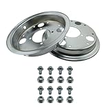 Ouyunou 3.50 x 8' Wheel Rim With Bolts & Screws For Honda Monkey Gorilla Z50A Z50 Z50J Z50R Bike (Silver)