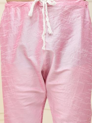 Image of SOJANYA Men's Dupion Silk Solid (Since 1958 Kurta Set & Churidaar Pyjama