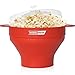 Microwave Popcorn Maker - One of the Best Microwave Popcorn Poppers for Home - Collapsible Silicone Bowl