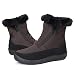gracosy Botas Nieve Mujer Piel Forrado Tela Sintética Invierno Cálidas Botas Antideslizante...