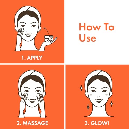 Good Vibes Ubtan Night Cream | with Saffron Turmeric & Vitamin B3 | Hydrating Overnight Restorative Moisturizer for Skin | No Parabens or Sulfates 1.76 Oz/50ml