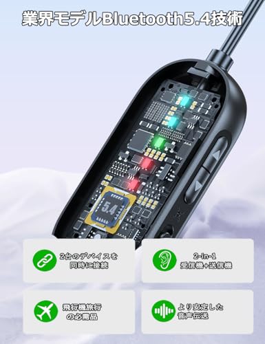 Yaizk Bluetooth 5.4 トランスミッター C83PRO の商品画像 5