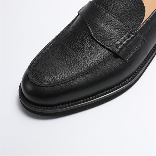 Loafers for Men - Genuine Leather Penny Loafers with Coin Slot | Classic Slip-On Dress Shoes for Business & Casual3
