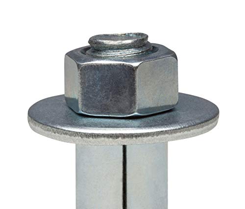 CONFAST 5/16\" x 2-1/2\" Hex Sleeve Anchor Zinc Plated (100 per Box)