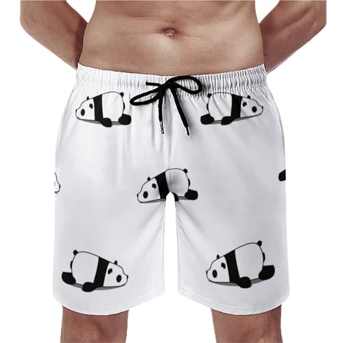 Shorts de bain homme pandas maillot de bain séchage rapide taille S léger