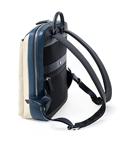 Sol Compact Genuine Leather backpack A4 Sol, Made In Japan, No.627712, Ivory3