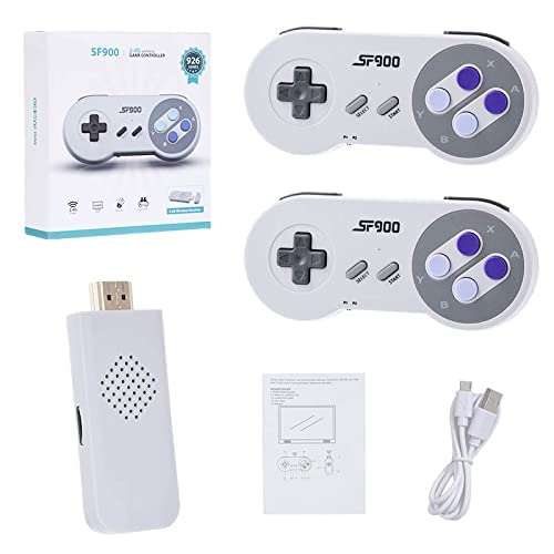 Leon's Retro Game Console with 4K Output - Handheld Video Games Emulator Console Wireless Controller