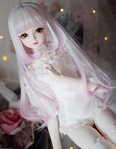ビスクドール カール ロングヘア 人毛ウィッグ　MADE IN FRANCE Amazon.co.jp: ドールウィッグ 髪 巻き毛1/5 1/4 1/3 カラーミックス