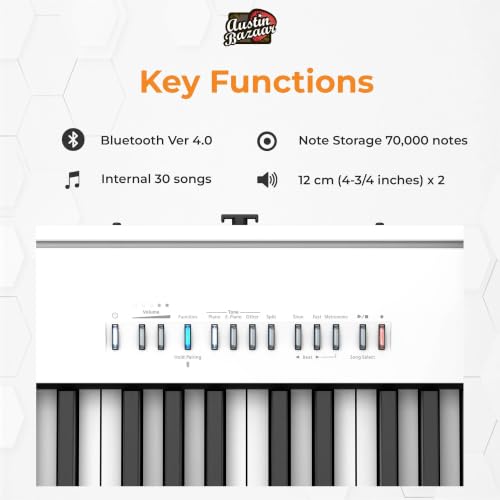 Image of Roland FP-30X 88-Key Digital Piano - White