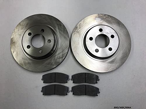 Disques de frein avant et plaquettes pour Chrysler 300C 2005-2018 avec disques de 320 mm