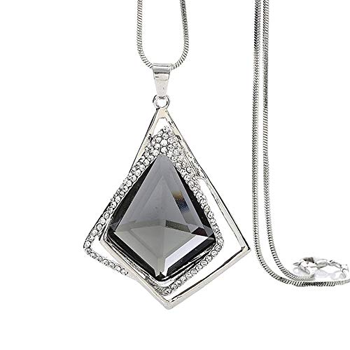 Preisvergleich Produktbild TXDIRECT Süße Halskette Elegante Halskette Kreative Halskette Charmante Halskette Personalisierte Halskette Klassische Halskette Glückliche Halskette Gray