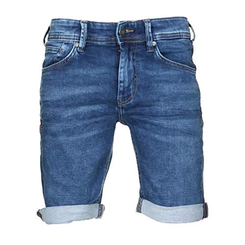 Teddy Smith Jungen Scotty 3 Jr Badeshorts, Blau (Vintage/Indigo 307), 10 Jahre (Herstellergröße: 10)