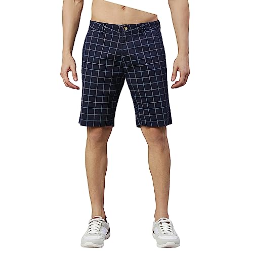 Image of Thomas Scott Men's | Solid | Chino Shorts | Regular Fit | Cotton Elastane | Above Knee | Casual Short