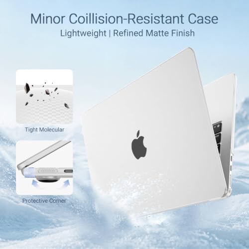 Image of MOSISO Compatible with MacBook Air 13 inch Case M5 2026 M4 M3 M2 2025-2022