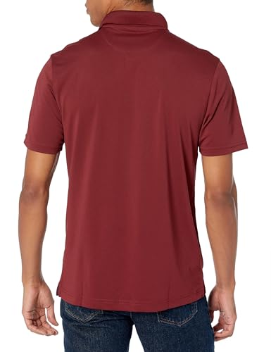 Image of Amazon Essentials Men's Moisture Wicking Golf Polo Shirt, Short Sleeve, Slim-Fit, Quick-Dry