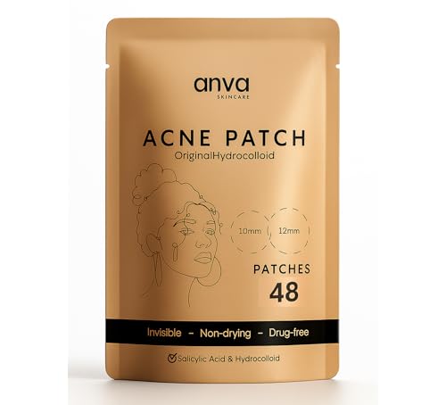 Korean Acne Patches - Hydrocolloid Invisible Pimple Patches - Salicylic