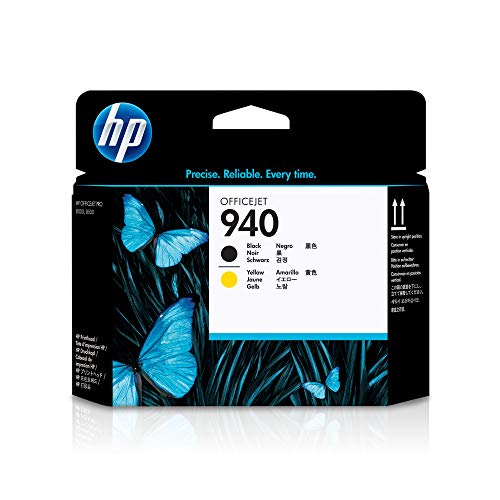 Cartouche d'Encre HP 940 Noir et Jaune Standard Authentique C4900A