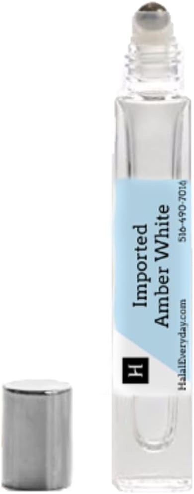 SAAQIN Imported Amber White Body Oil - 10 ml - Fragrance Oil - Imported Amber White