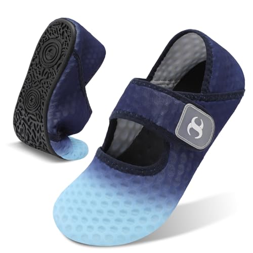 Image of Water Shoes for Women Men Barefoot Beach Swim Aqua Socks Summer Wide Slides Sandals Quick Dry Pool River Sea Sock Shoes