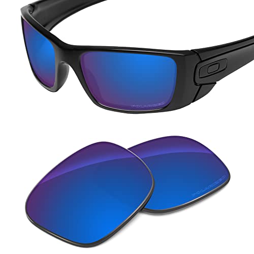 Image of Performance Replacement Lenses Compatible with Oakley Fuel Cell OO9096 Polarized, UV Protection, Anti-Scratch