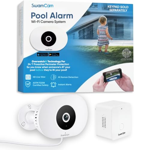 SwamCam Pool Alarm & Wi-Fi Camera System