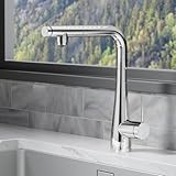 IMEX - Grifo de Cocina Osmosis Extraible | Grifo Monomando Fregadero con...