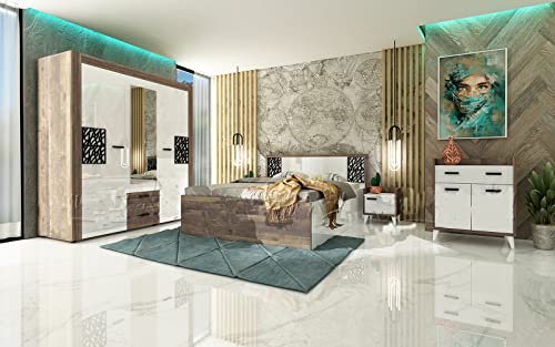 ✅ DESIGN: camera da letto matrimoniale dallo stile moderno perfetta per chi vuole rinnovare l’arredamento