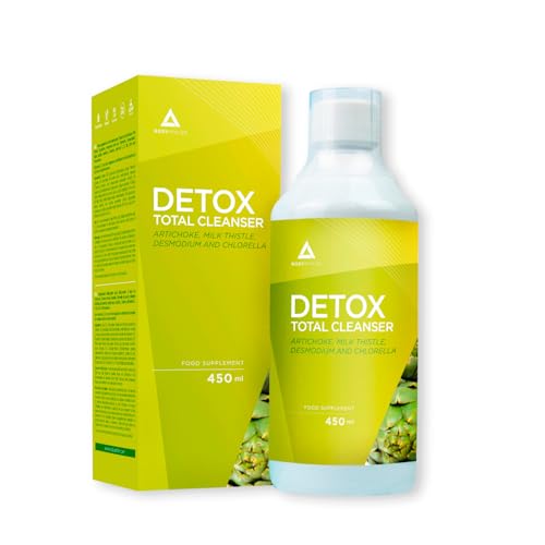 Detox Hígado Sin Azúcar- Cardo Mariano+ Alcachofa+ Diente Leon+ Zinc+ Vitaminas+ Minerales+ Aminoacidos– Vegano- Limpieza Higado Potente- Depura y drena- Elimina Metales Pesados- Bodyathlon