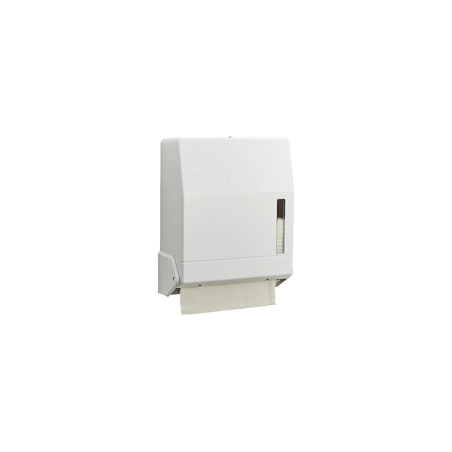 kaiserkraft | Faltpapierspender | Für 600 Tücher, abschließbar, HxBxT 320 x 285 x 130 mm