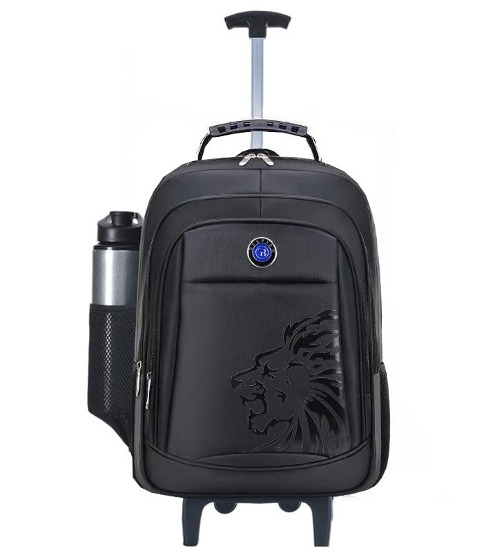 Mochila de Rodinhas Masculina Feminina Reforçada Escola Trabalho