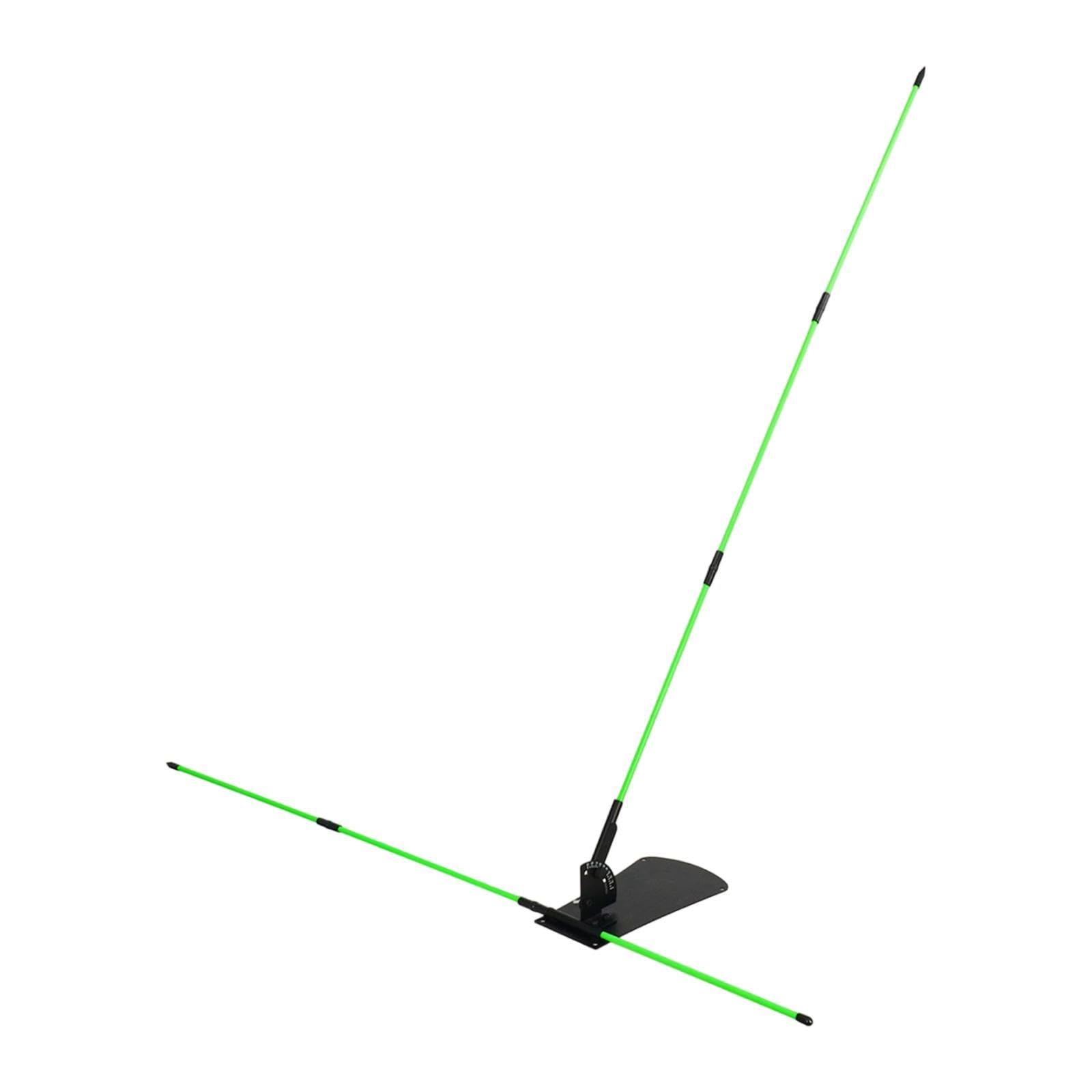 predolo Supporto per Asta di allineamento da Golf, Allenamento dello Swing da Golf, Accessori per Golfisti Professionisti, Asta di Pratica Portatile,