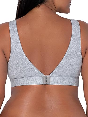 Fruit of the Loom Women's 2-Pack Full Coverage Wireless Cotton Bra - Soft & Everyday Comfort3