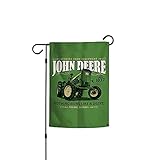 WinCraft John Deere Garden 12'x18' 2-Sided Tractor Vintage