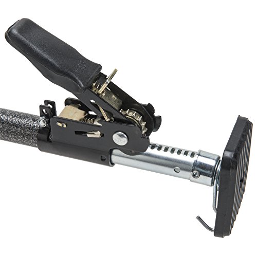 Keeper - Ratcheting Cargo Bar - Black/Silver, Adjustable From 40"-70" #TOP1
