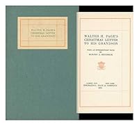 Walter H. Page's Christmas letter to his grandson, B000862GV2 Book Cover
