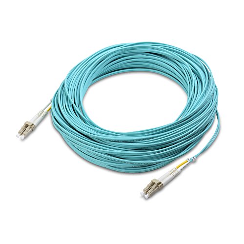 Cable Matters Ofnp Plenum Multimode Duplex Om3 Fiber Cable 131.2 Feet / 40M (40Gb 10Gb, Lc To Lc, 50/125 Fiber Optic Cable, Fiber Patch Cable) #TOP1