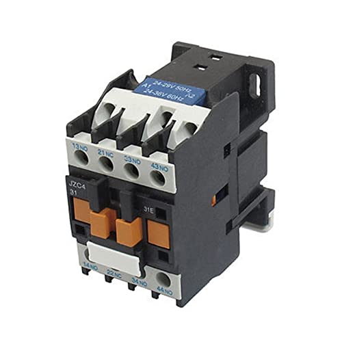 R^N^ JZC4-31 24-36V 50/60.HZ RC 2.0A 3P.O 3NO 1NC AC.ی