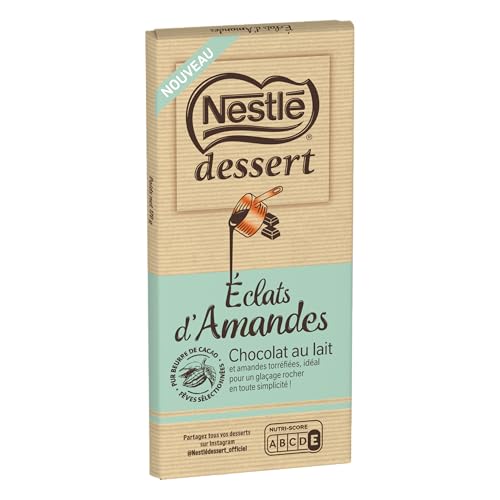 Nestlé Possert – Chocolate Leche de almendras – Tableta de 170 g