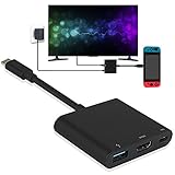 Reemplazar original Nintendo Switch dock - un exclusivo diseñado 1080p HDMI tipo C adaptador para reemplazar su original Nintendo Switch dock (no incluir Nintendo interruptor y de la base).
