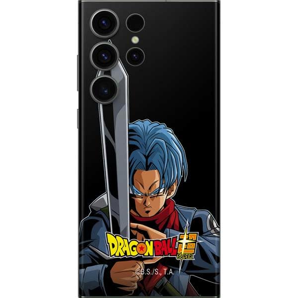 Skinit Decal Phone Skin Compatible with Galaxy S23 Ultra - Officially Licensed Dragon Ball Super Trunks Portrait Design