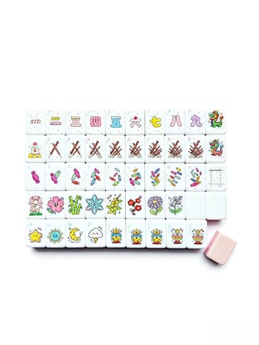 American Mahjong Tile Set, 160 Acrylic Engraved Tiles miniatura 2