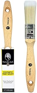 Nicholas Jack Professional Decorating Wooden Paint Brush (1" / 25mm)